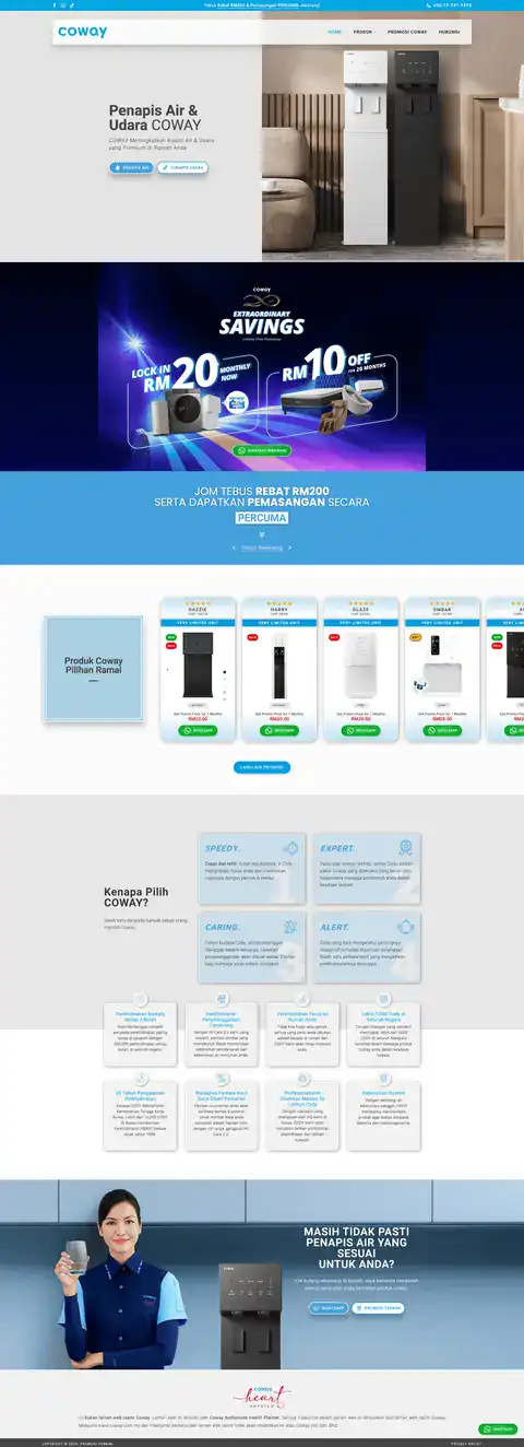 Client site delivered by our web development team in Malaysia