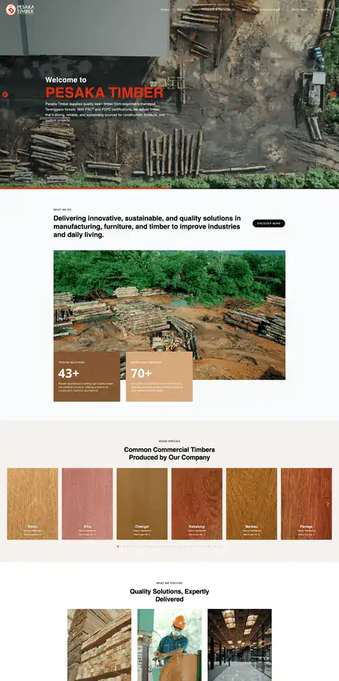 pesaka.com.my website built by Benamici