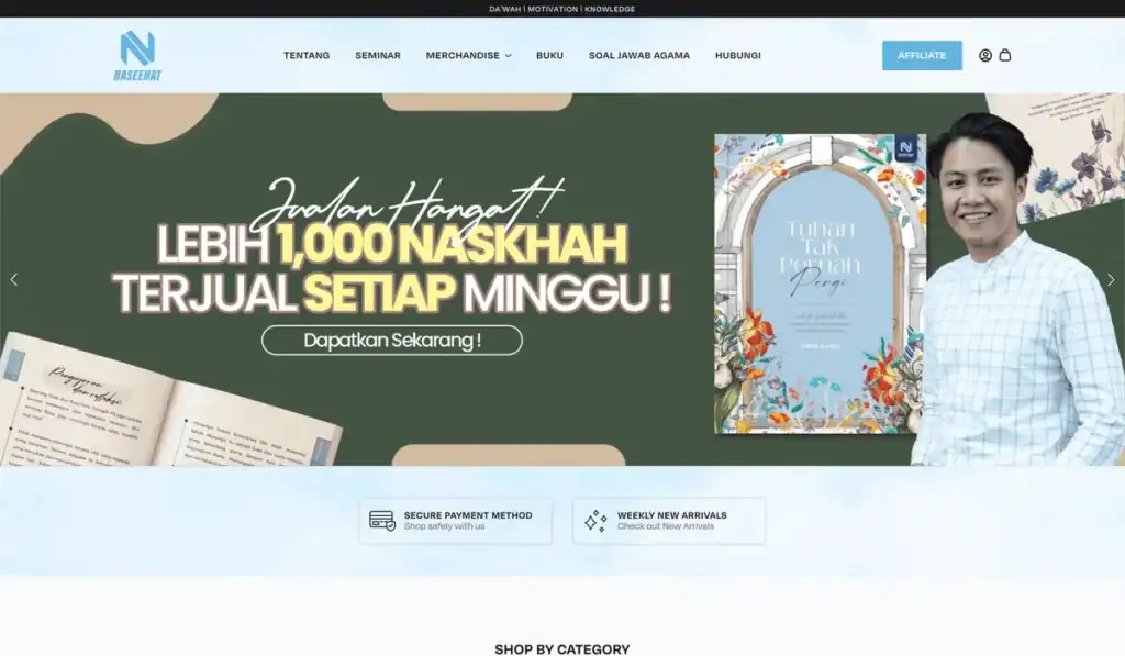naseehat.my website built by Benamici