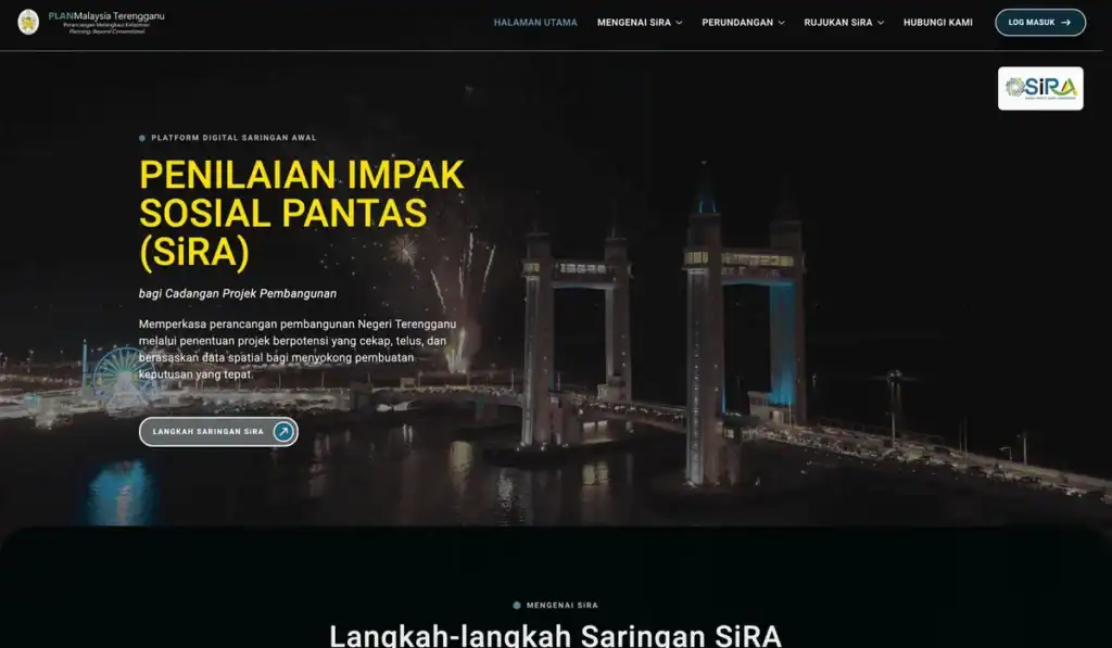sira.my - SiRA geospatial impact assessment platform